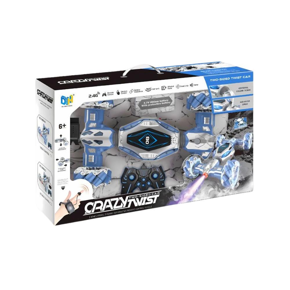 Twist Two Sided RC Car 1:12 with Light and sound