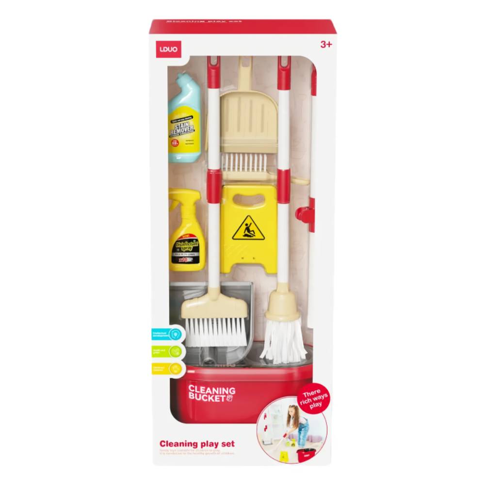 Cleaning Set Educational Toy 10 Pieces for Kids