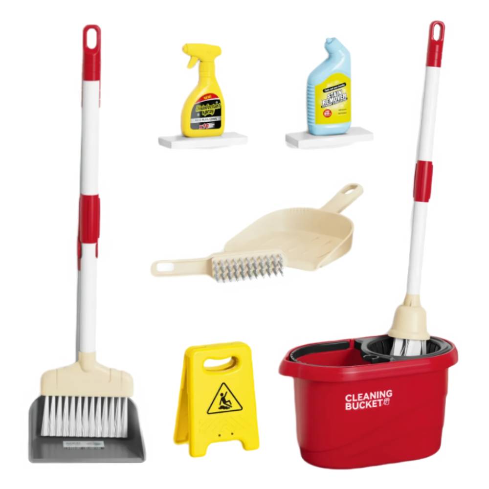 Cleaning Set Educational Toy 10 Pieces for Kids