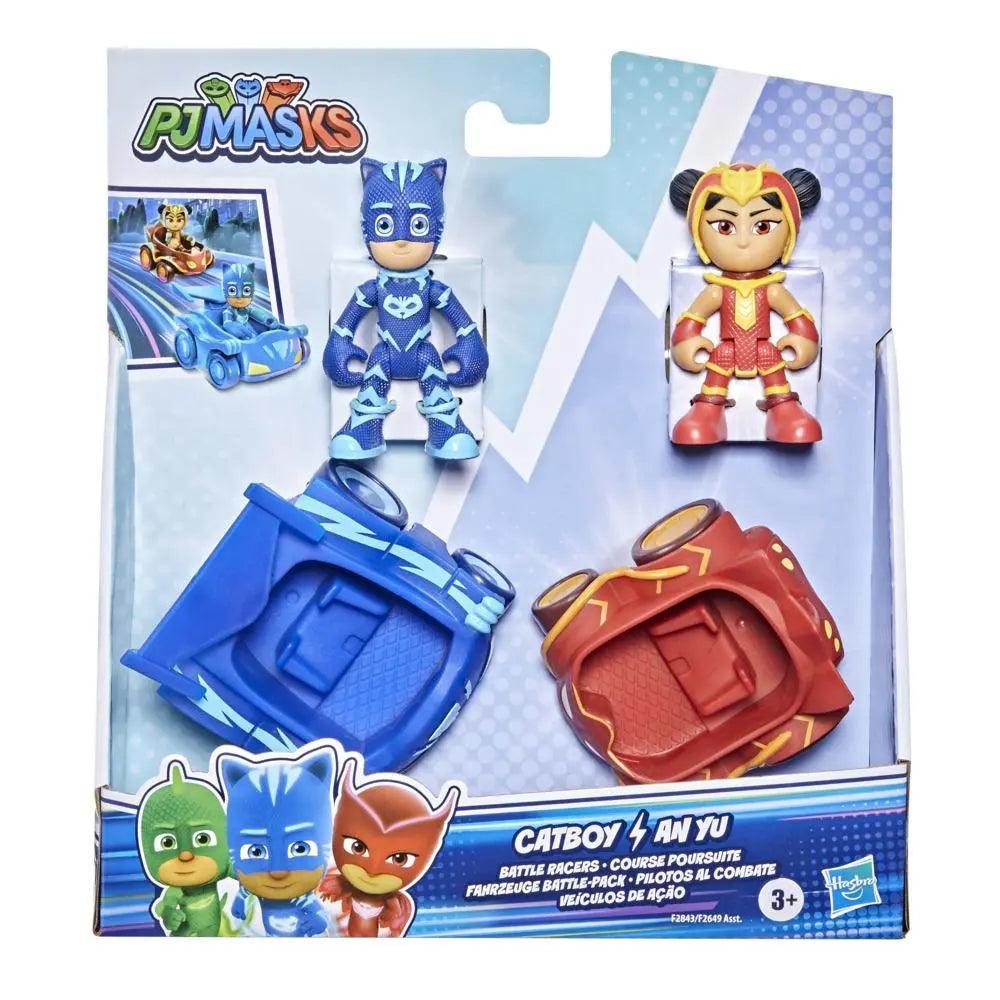 PJ Masks Catboy vs an Yu Battle Racers Preschool Toy, Vehicle and Action Figure Set - BumbleToys - 5-7 Years, Action Battling, Boys, Catboy, Funday, Pj Masks, Pre-Order