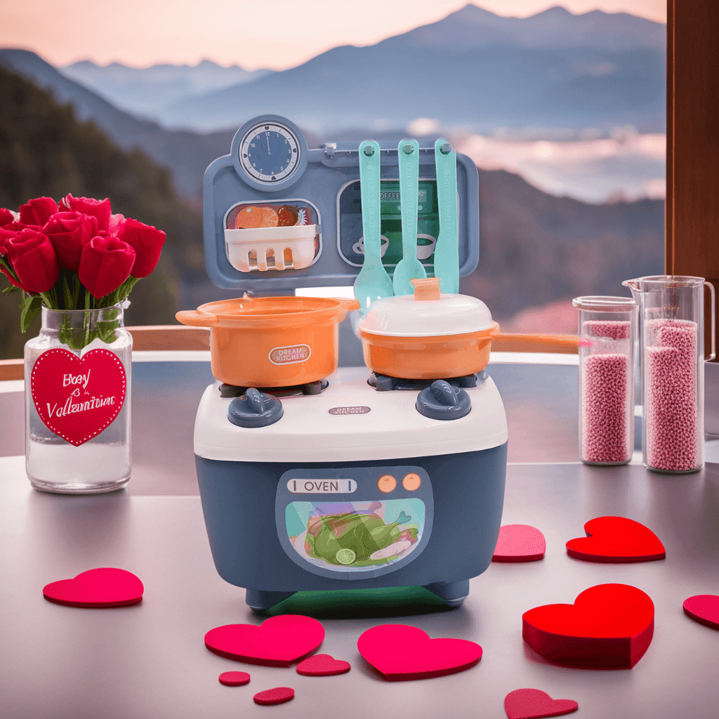 Dream Kitchen Set 10PCS - BumbleToys - Age: 3 +, Clearance, Girls, Kitchen, Kitchen & Play Sets, Kitchen Toys, Toy Land