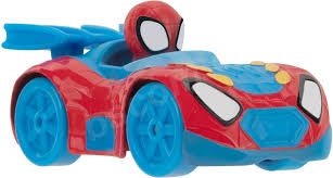 Disney Junior Marvel Spidey and his Amazing Friends Amazing Metals Race Car 1:64 Scale - Spidey