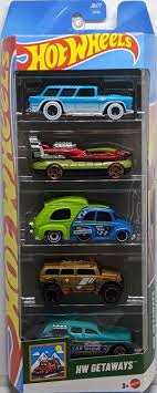 Hot Wheels 5 pack HW Getaways
