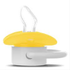 Bubbles Tatinah, Beveled Pacifier Without Chain for Newborn - Yellow ...