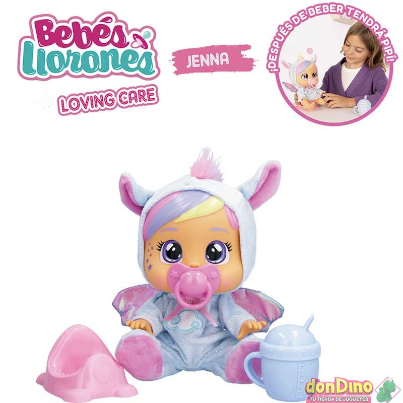 دمية طفل باكية رعاية محبة خيال جينا