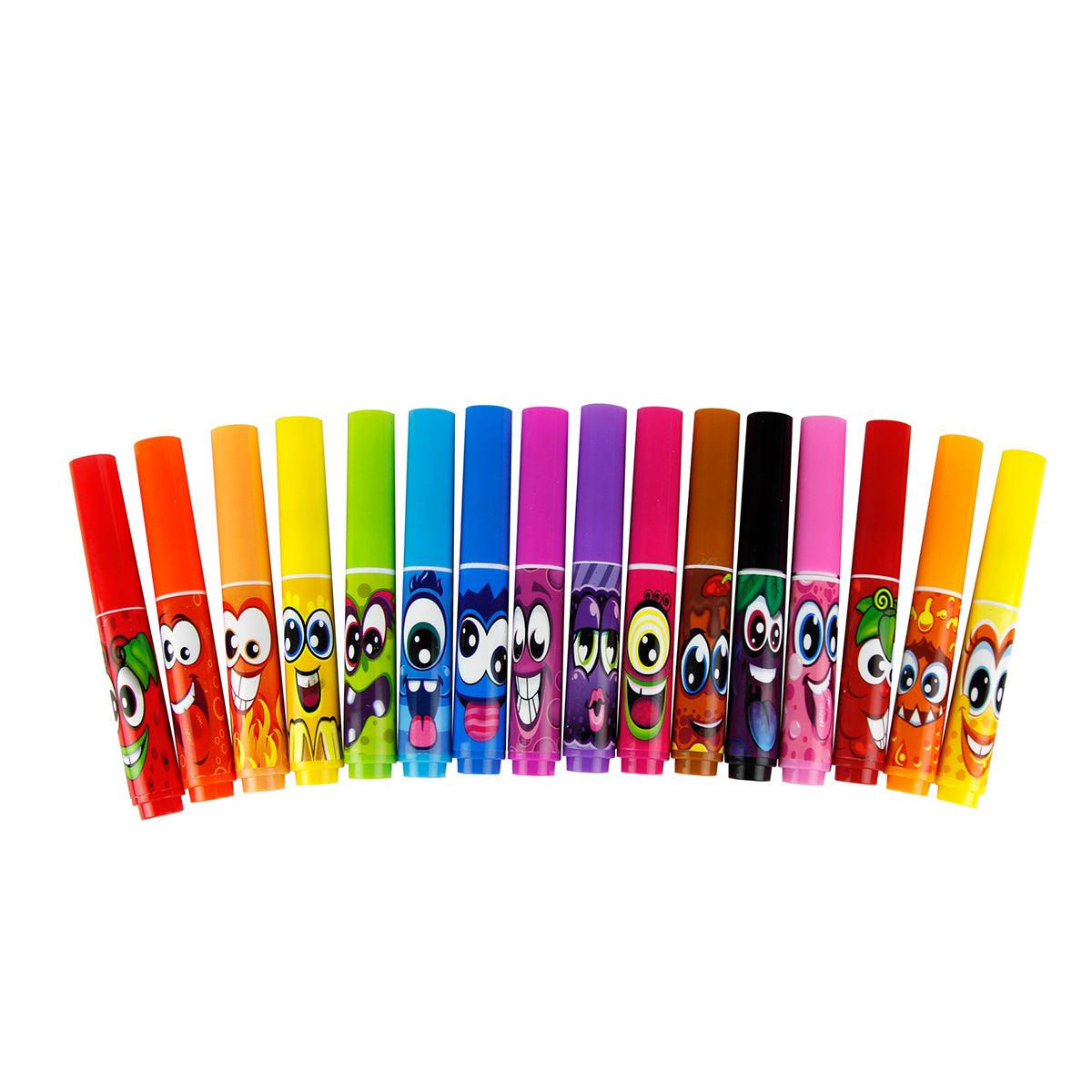 Scentos Scented Shorties Markers - Pack of 16
