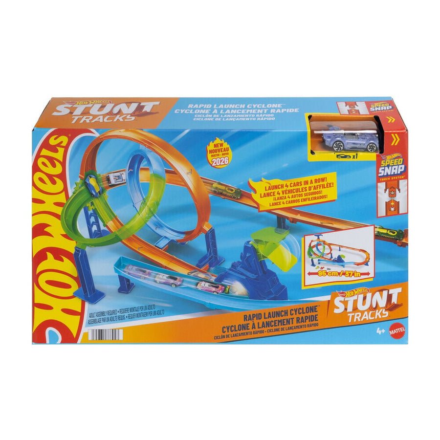 Mattel Hot Wheels Rapid Launch Cyclone Track