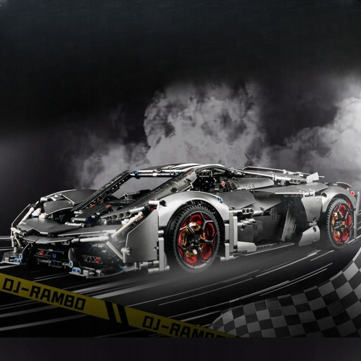 Technical Bricks Set of Remote Controlled Lamborghini Car 1:8 K-Box 10246B for self-assembly 3358 PCS