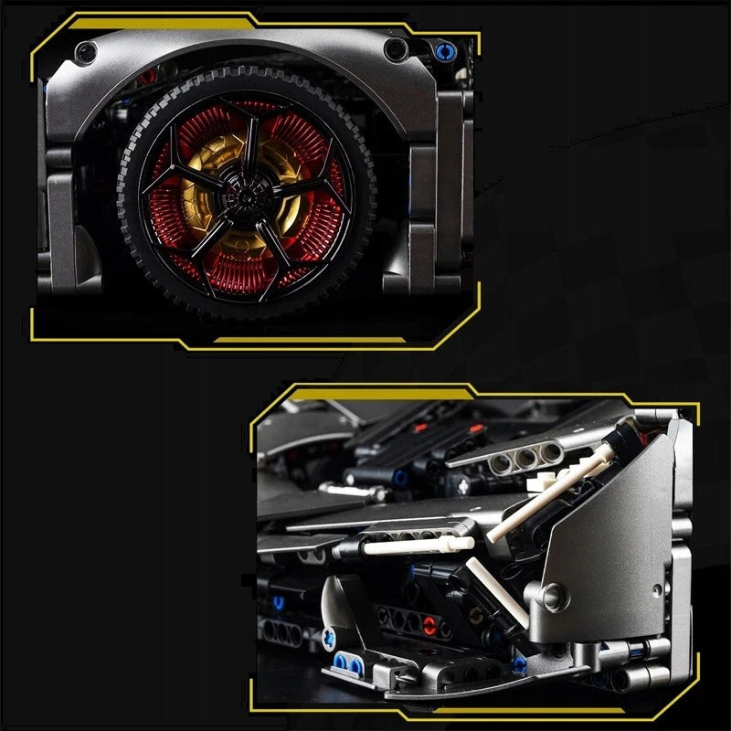 Technical Bricks Set of Remote Controlled Lamborghini Car 1:8 K-Box 10246B for self-assembly 3358 PCS