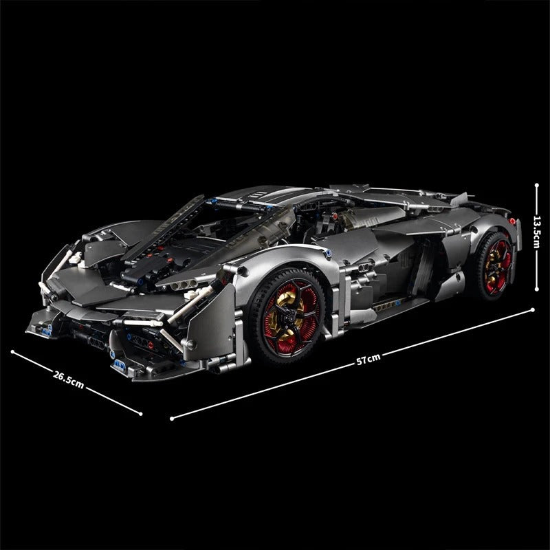 Technical Bricks Set of Remote Controlled Lamborghini Car 1:8 K-Box 10246B for self-assembly 3358 PCS