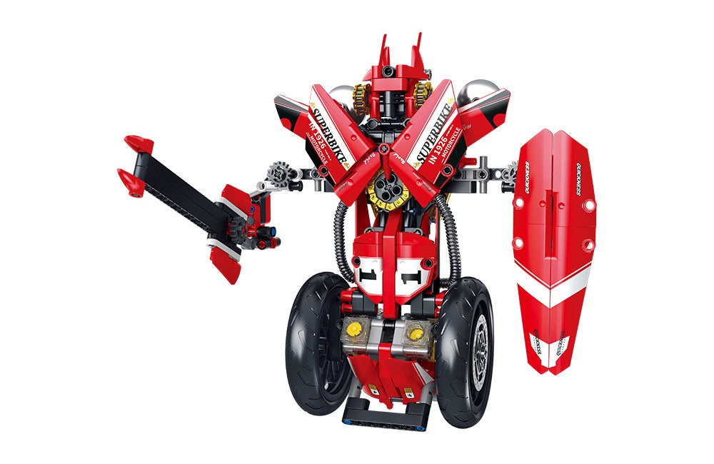 Construction Forage FC9306 Car+Robot 2in1 568 pcs 6+