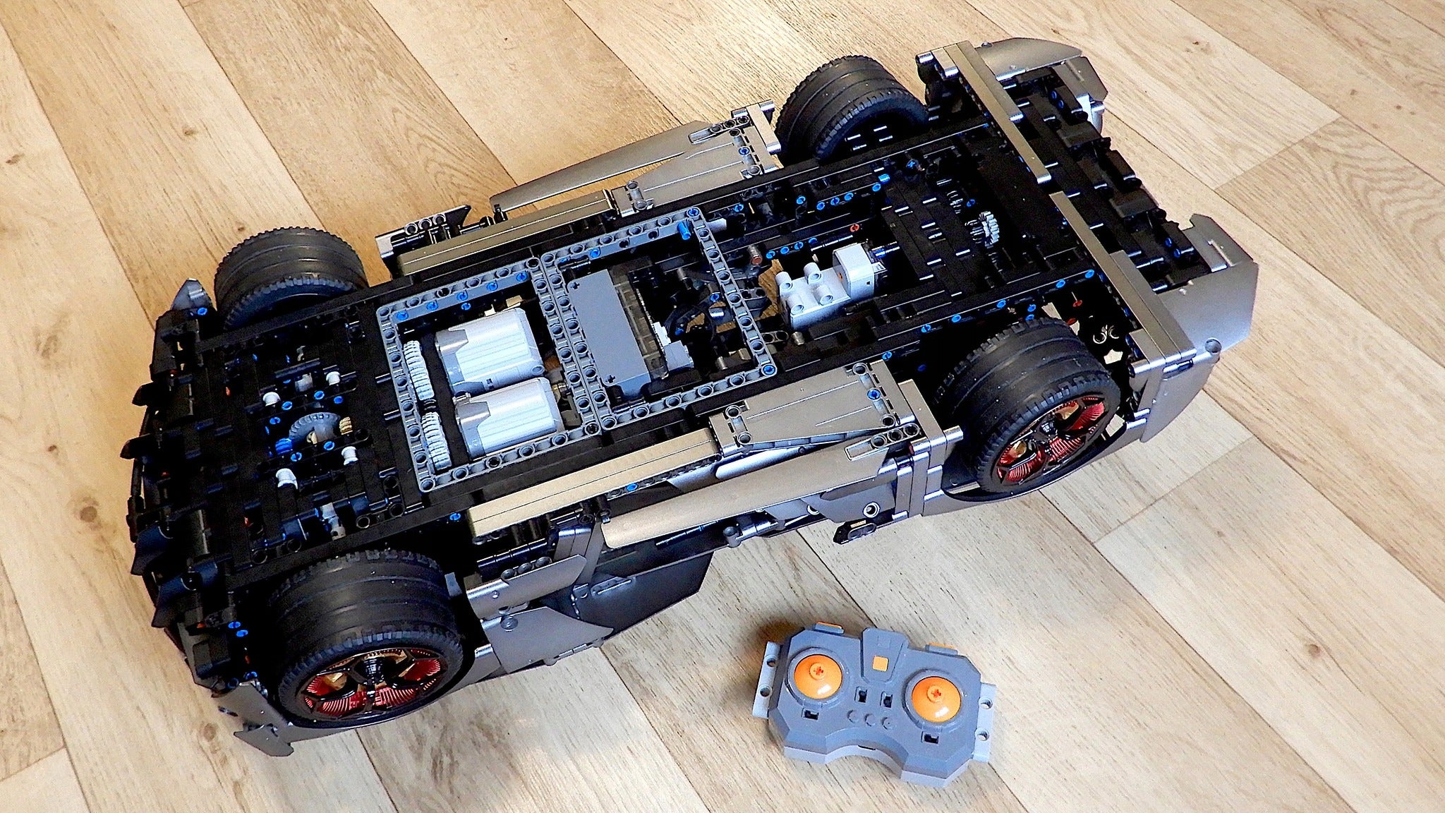 Technical Bricks Set of Remote Controlled Lamborghini Car 1:8 K-Box 10246B for self-assembly 3358 PCS