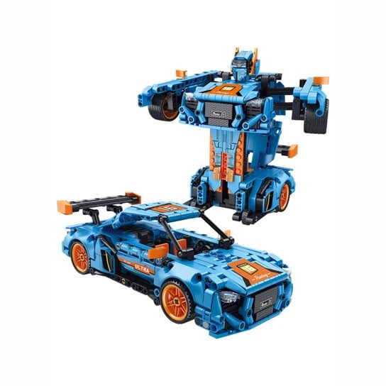 Construction Forage FC9116 Car+Robot 2in1 611 pcs 6+