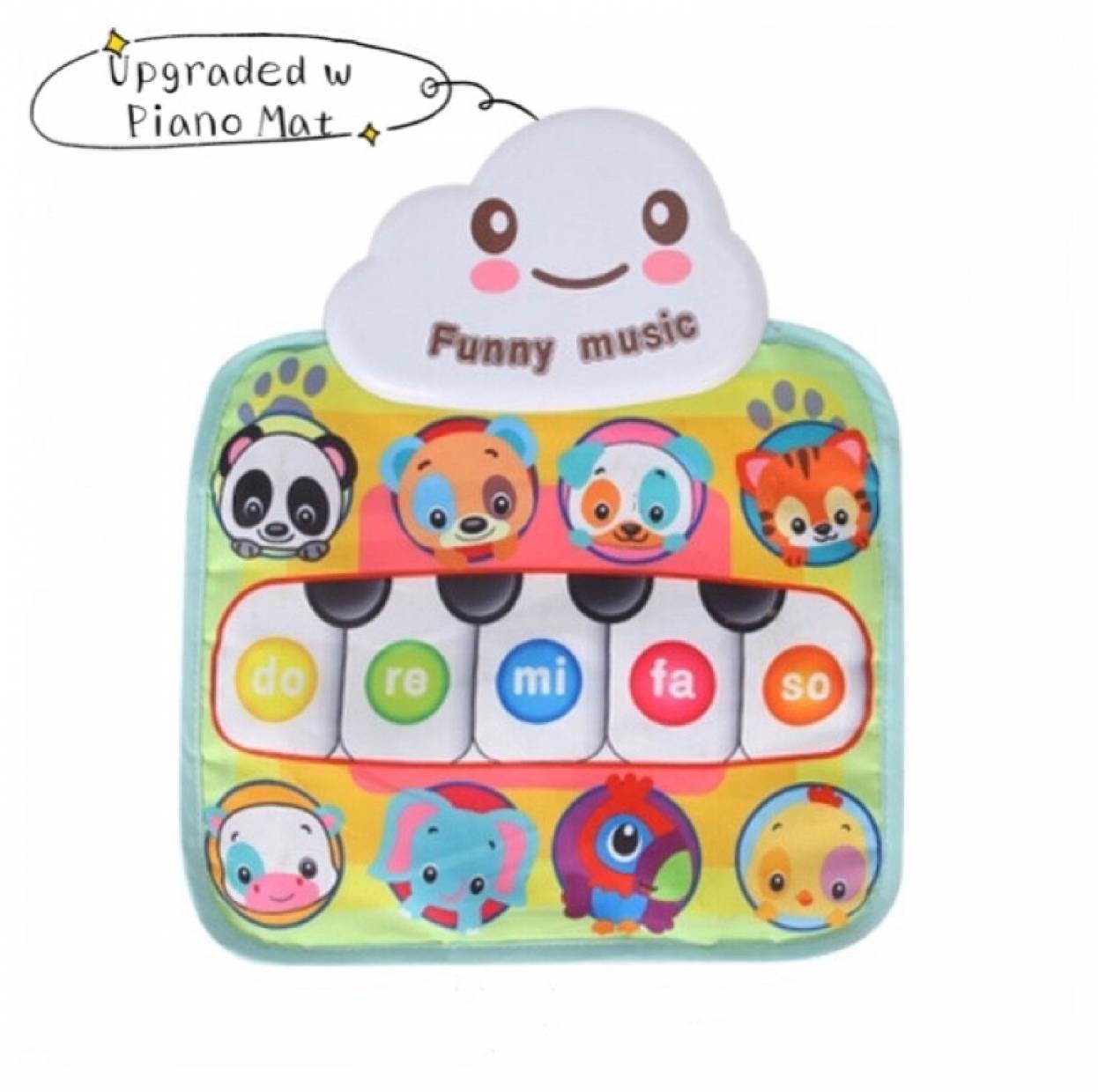 عربة أطفال ٣ في ١، نطاطة، مشاية، وأداة ترفيهية ثابتة | مقعد دوار ٣٦٠ درجة | تصميم غابة