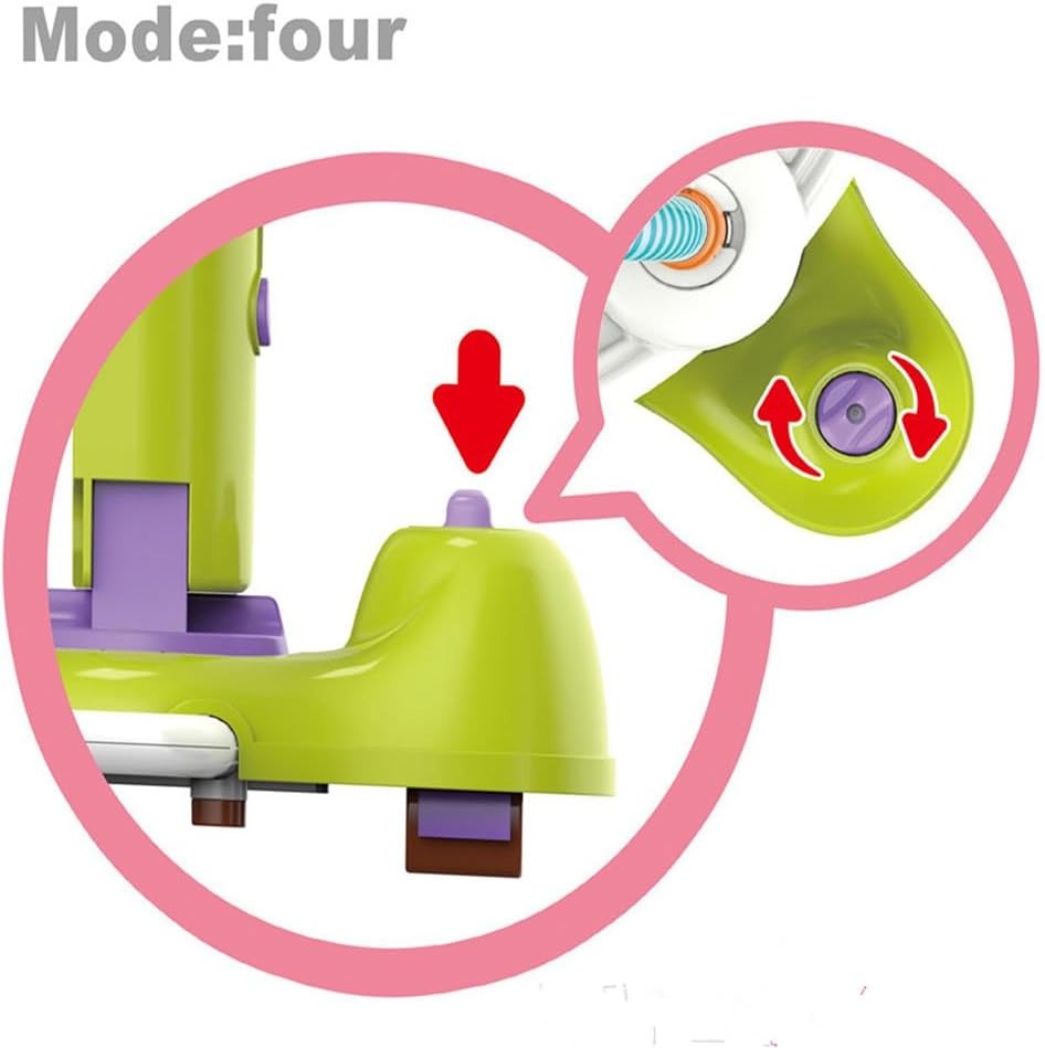 مركز أنشطة للأطفال الرضع مع نطاطية ٤ في ١ | يتحول إلى سجادة للاستلقاء على البطن، وكرسي هزاز ثابت، ومشاية دفع، وطاولة لعب للأطفال الصغار
