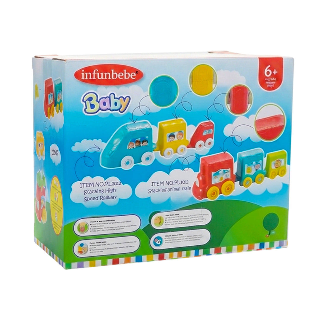 Infunbebe Stacking High-Speed Railway For kids