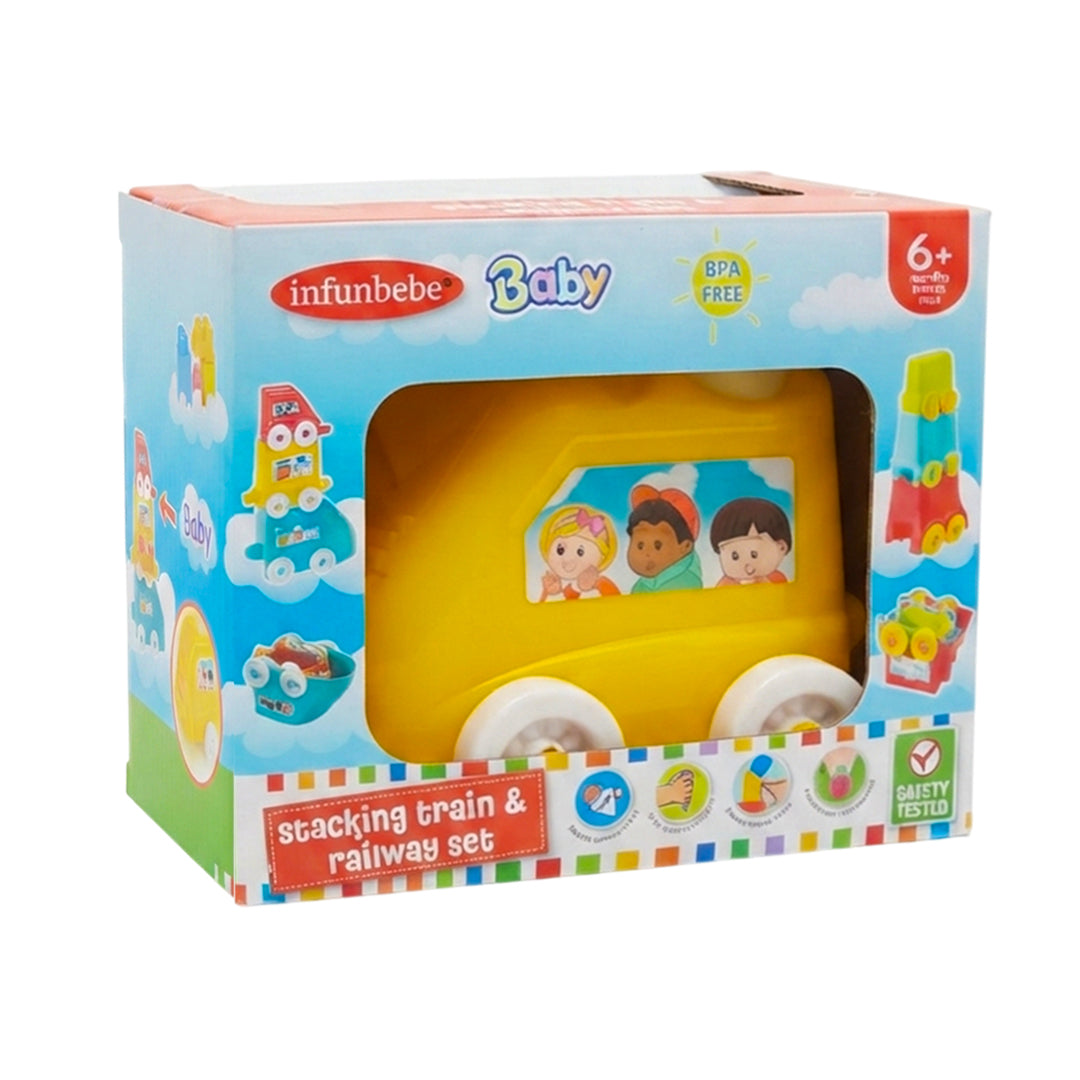 Infunbebe Stacking High-Speed Railway For kids