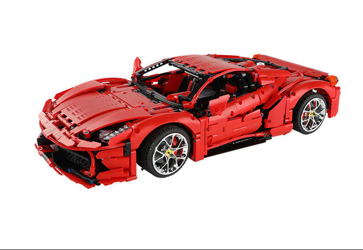 KBOX 10304 Ferrari 458 Sport Building Blocks Set – 3380 PCS (1:8 Scale Model)