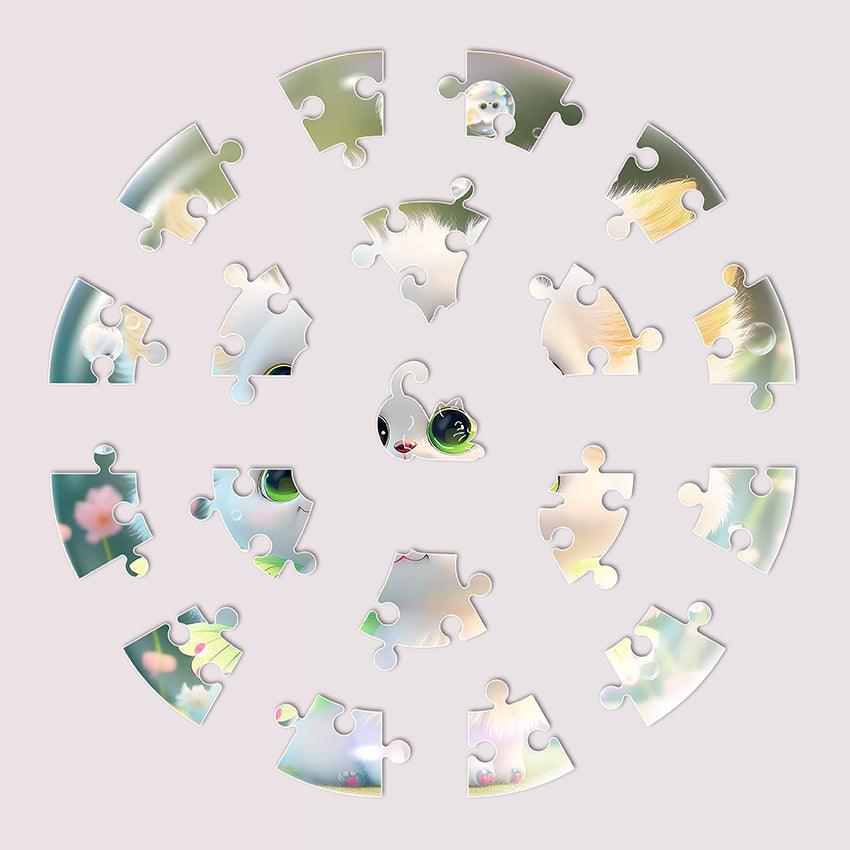 لعبة بازل خشبية بازل بازل للأطفال من بوز - كيتي