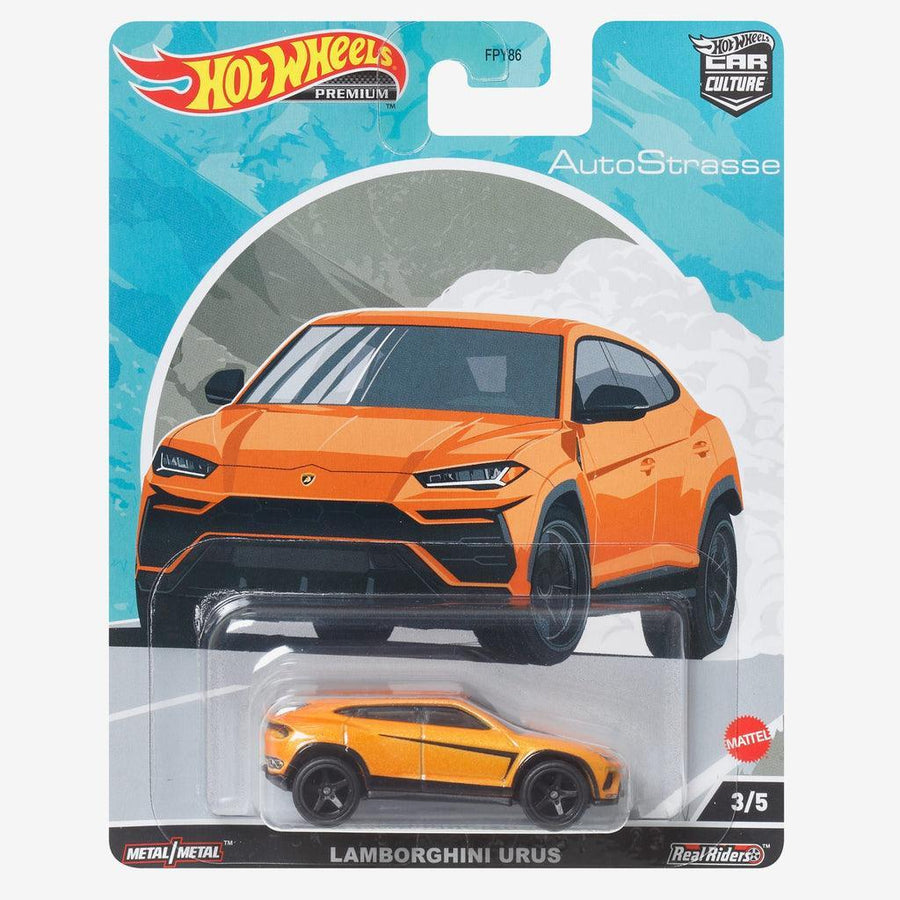 Hot Wheels premium 2023 Hot Wheels Car Culture Lamborghini Urus 21A