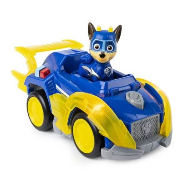 Paw Patrol Mighty Pups Super Paws - Chase Deluxe Vehicle