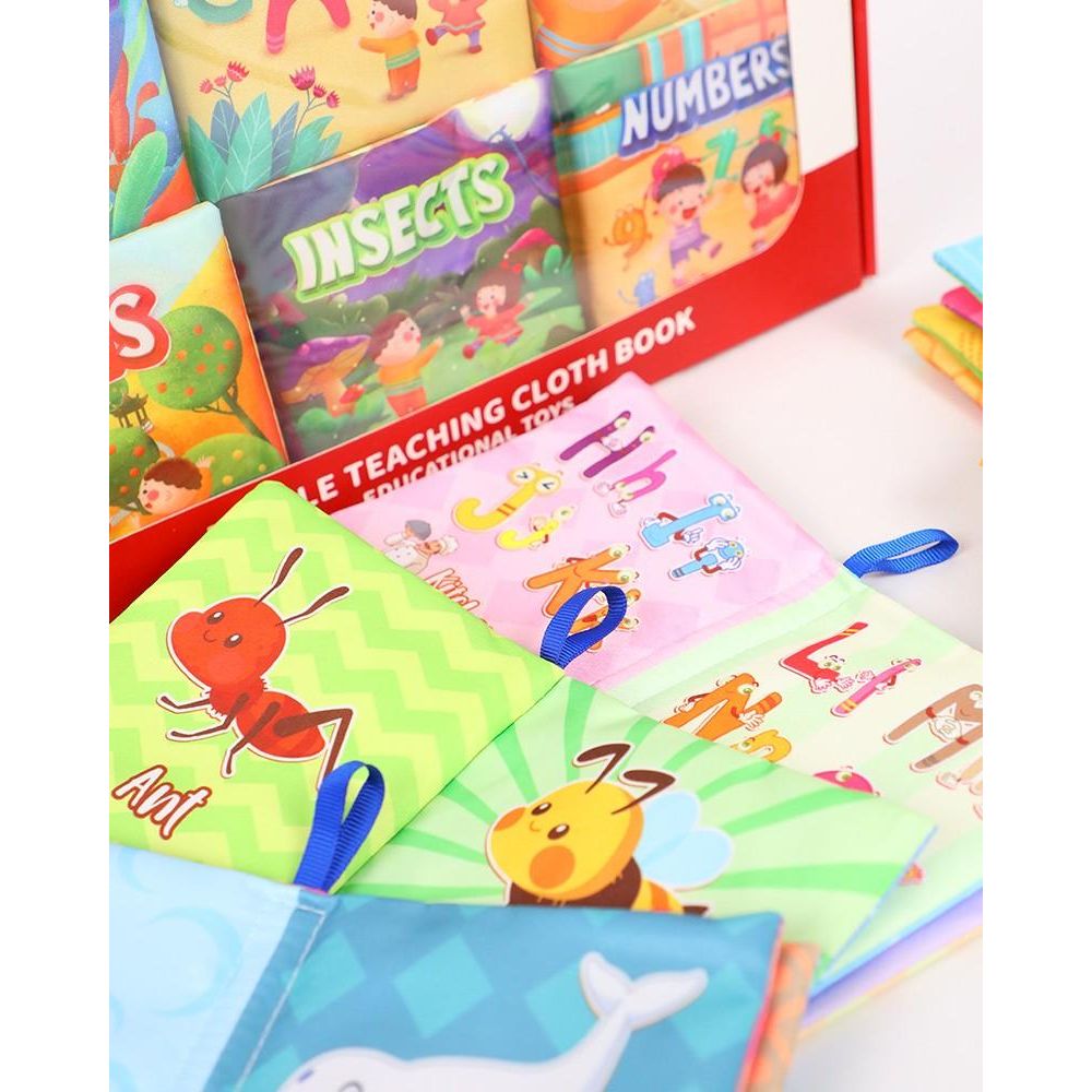Washable Puzzle Teaching Clothing Book Educational Toys