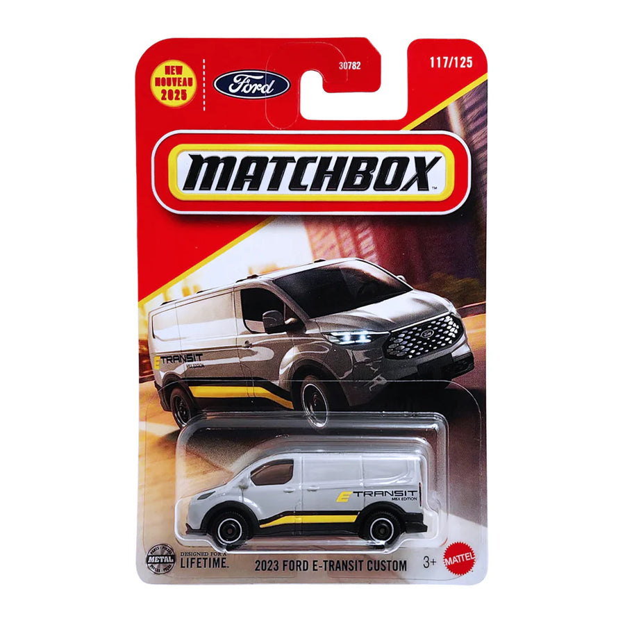 MatchBox Die Cast 1:64 Scale Vehicle - 2023 Ford E-Transit Custom