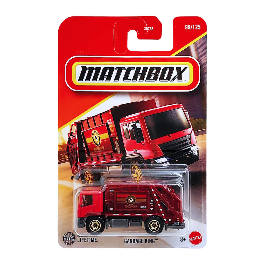 MatchBox Die Cast 1:64 Scale Vehicle - Garbage King