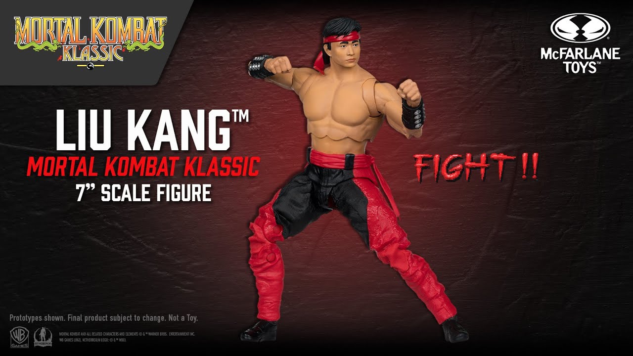Mcfarlane Games: Mortal Kombat Klassic - Liu Kang Action Figure (7 Inch)