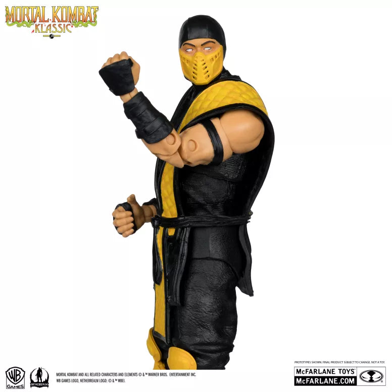 Mcfarlane Games: Mortal Kombat Klassic - Scorpion Action Figure (7 Inch)