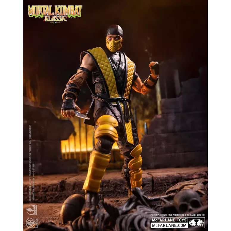 Mcfarlane Games: Mortal Kombat Klassic - Scorpion Action Figure (7 Inch)