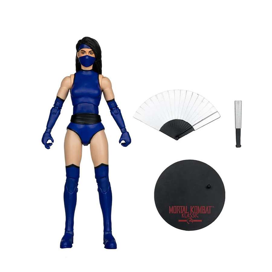 Mcfarlane Games: Mortal Kombat Klassic - Kitana Action Figure (7 Inch) (Red Platinum Edition)