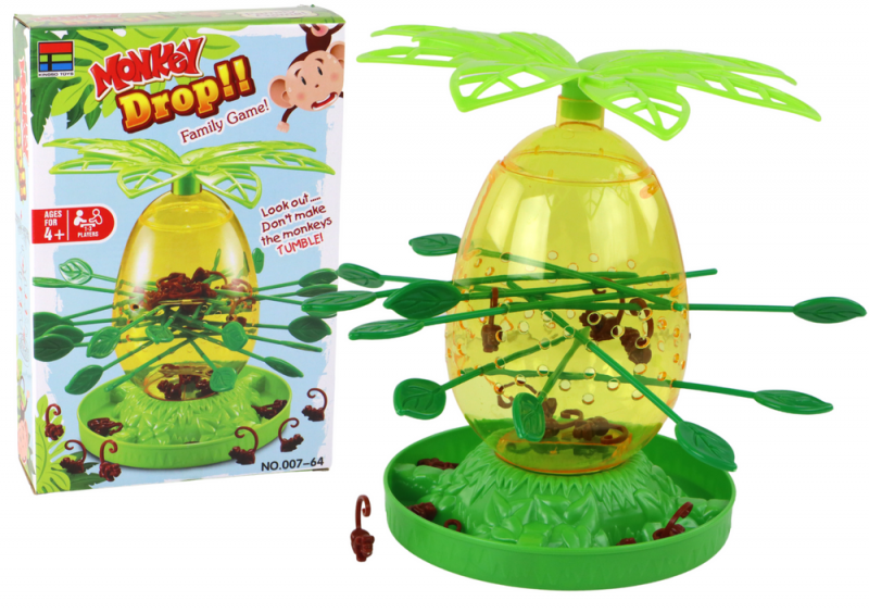 Family Game Monkey Drop Arcade Game 007-64