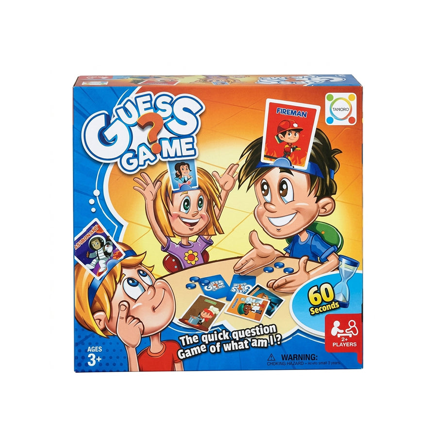 Guess Who I Am Family Game Indoor Fun Guessing Board Game