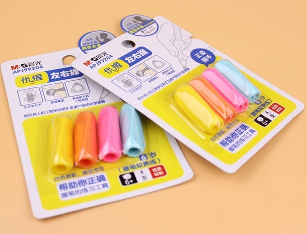 M&G Chenguang Antibacterial pencil grip bag Pack Of 4