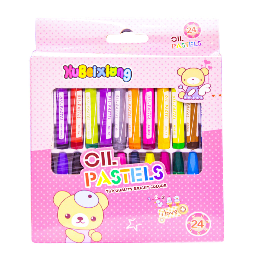 Oil Pastels Top Quality Bright Colour - 24 Colors