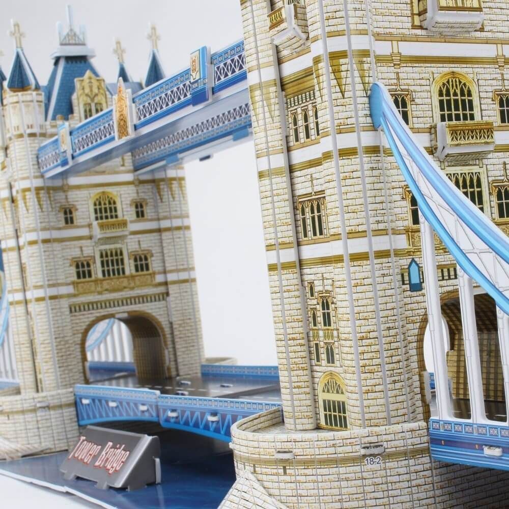 Cubic Fun Tower Bridge Shaped 3D Puzzle 120 Pieces