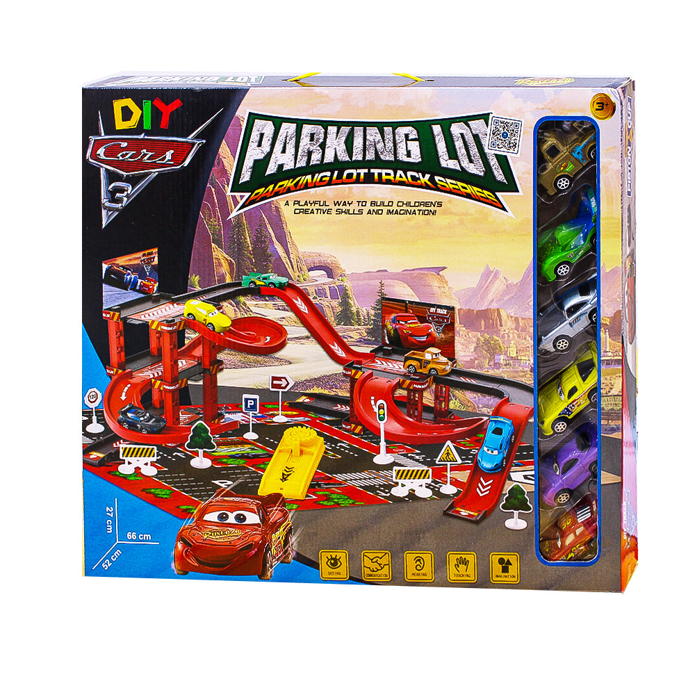 DIY Cars Parking Lot – Parking Lot Truck Series Playset