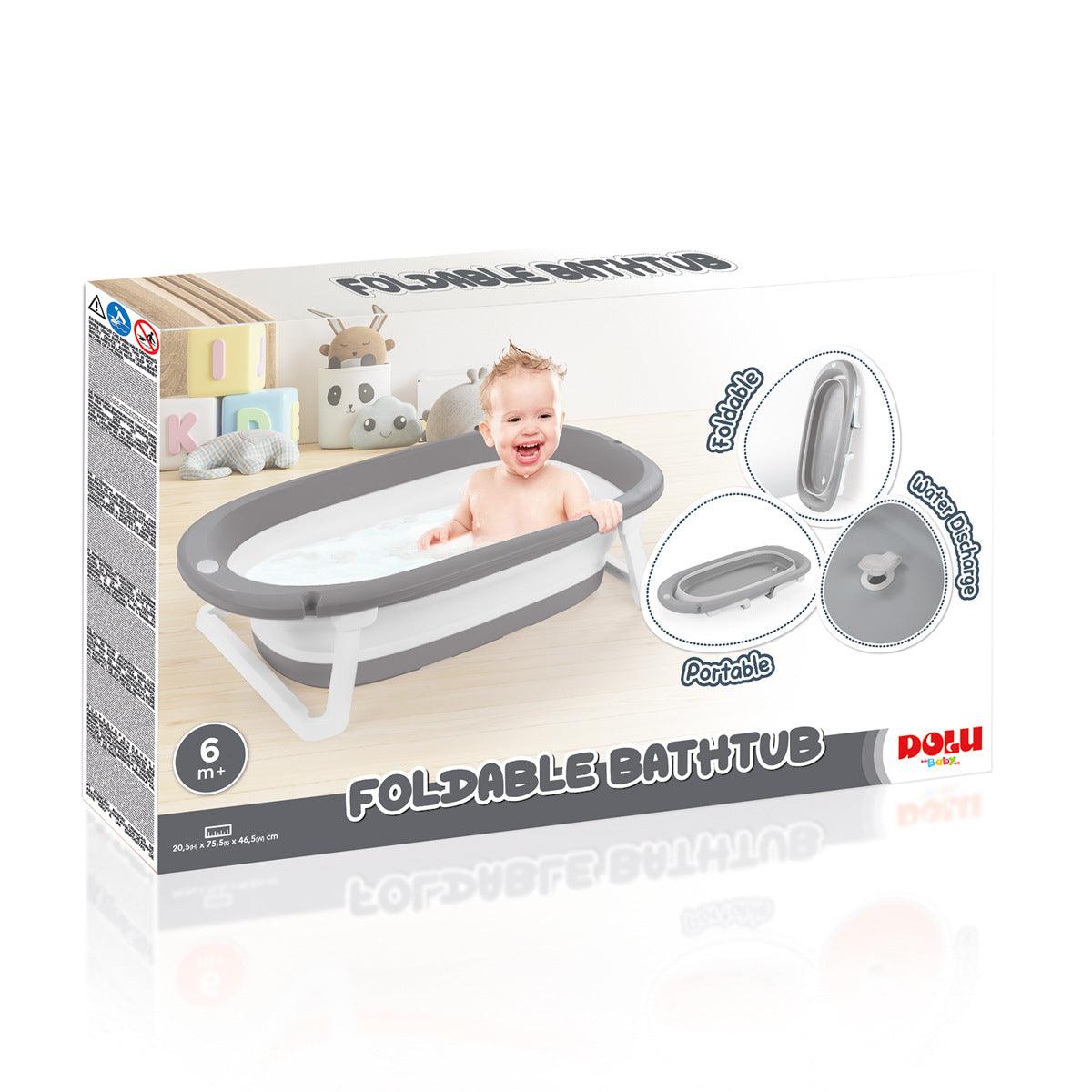 Dolu 7256 Foldable Bathtub - Grey