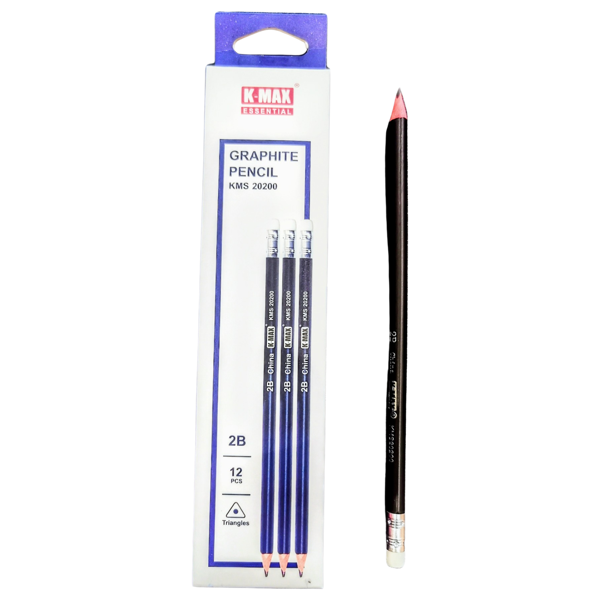 K-MAX Essential Graphite pencil (2B) KMS 20200 , 1-Pen