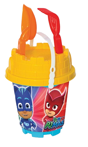 Dede PJ Masks Medium Round Castle Bucket Set ( Color May Vary )