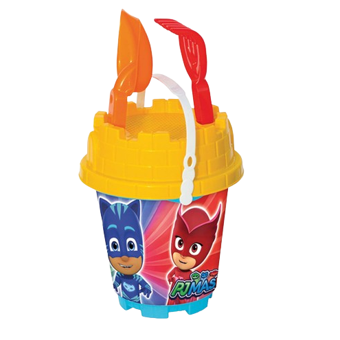 Dede PJ Masks Medium Round Castle Bucket Set ( Color May Vary )