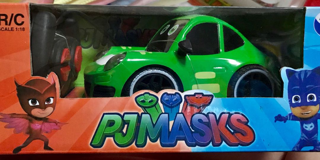 Pj Masks Conner Car With Remote Controller - Green