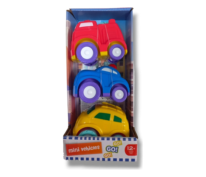 Infunbebe Three-Mini Vehicles For kids 12m+