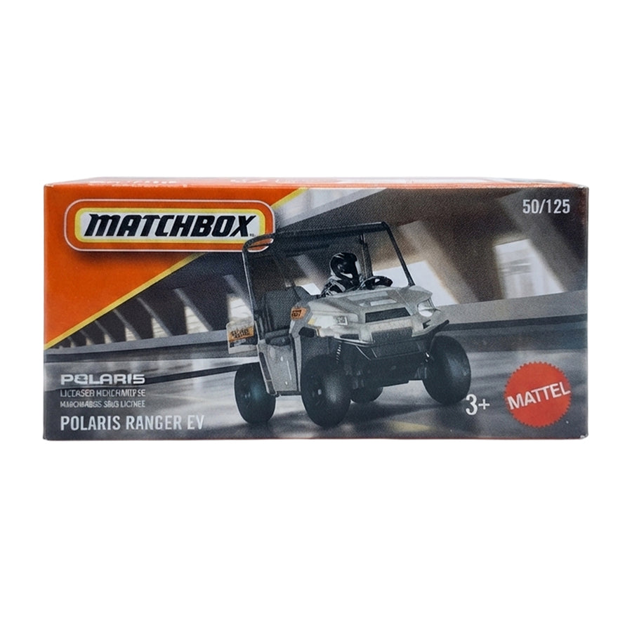 Matchbox 50/125 - Polaris Ranger Ev 1:64 مجسم معدني مصبوب