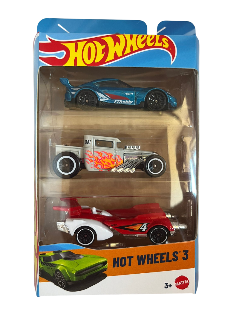Mattel Hot Wheels'3 Car Pack - Cars May vary