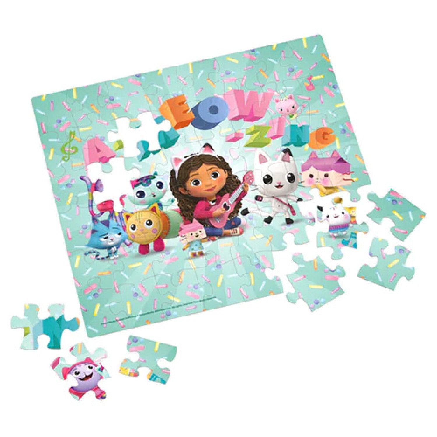 Puzzle Gabby Dollhouse Boxn 48pc