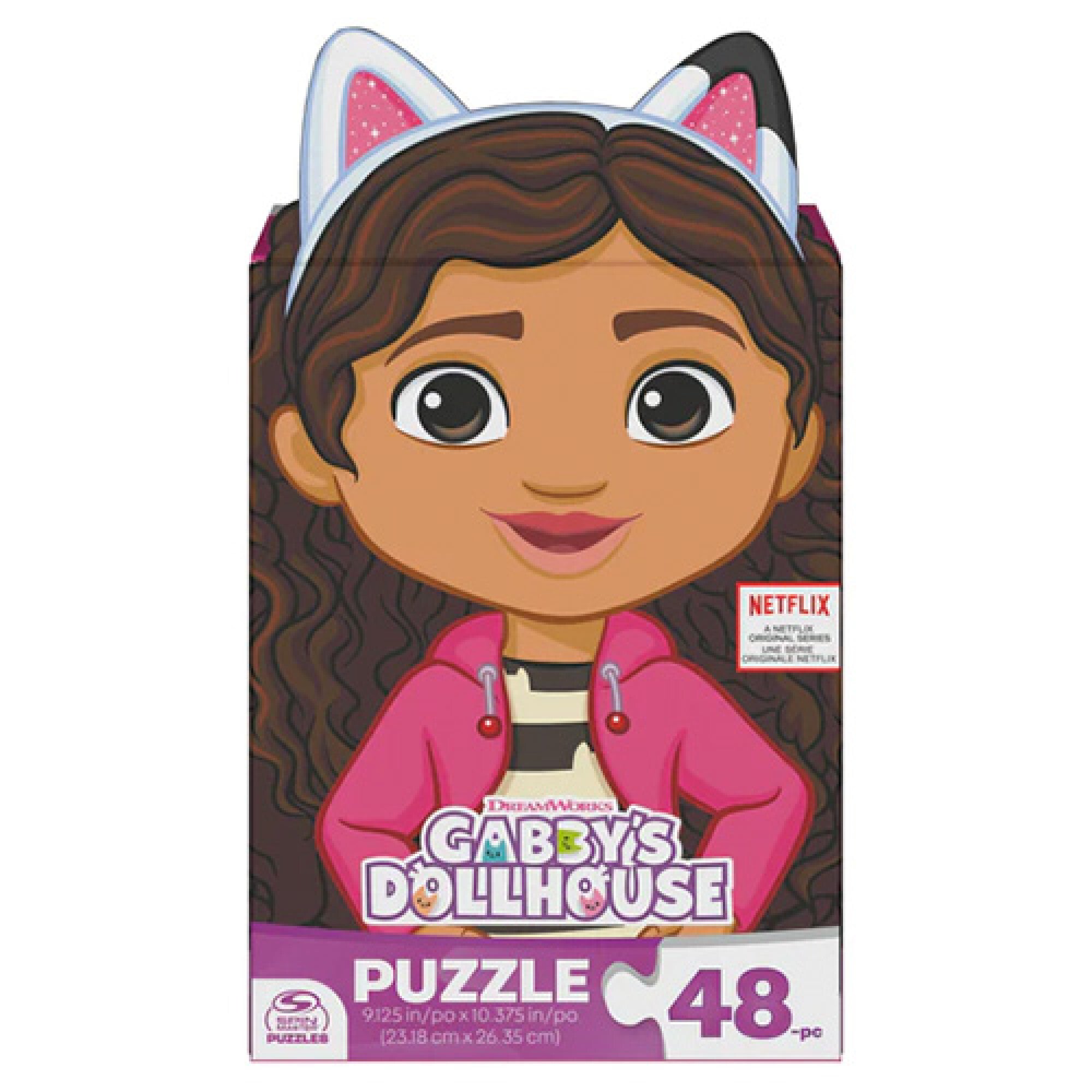 Puzzle Gabby Dollhouse Boxn 48pc