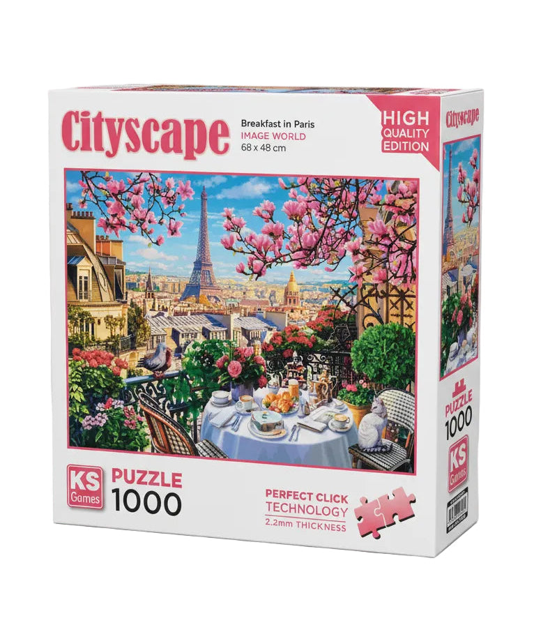 KS Games Breakfast İn Paris PUZZLE 1000