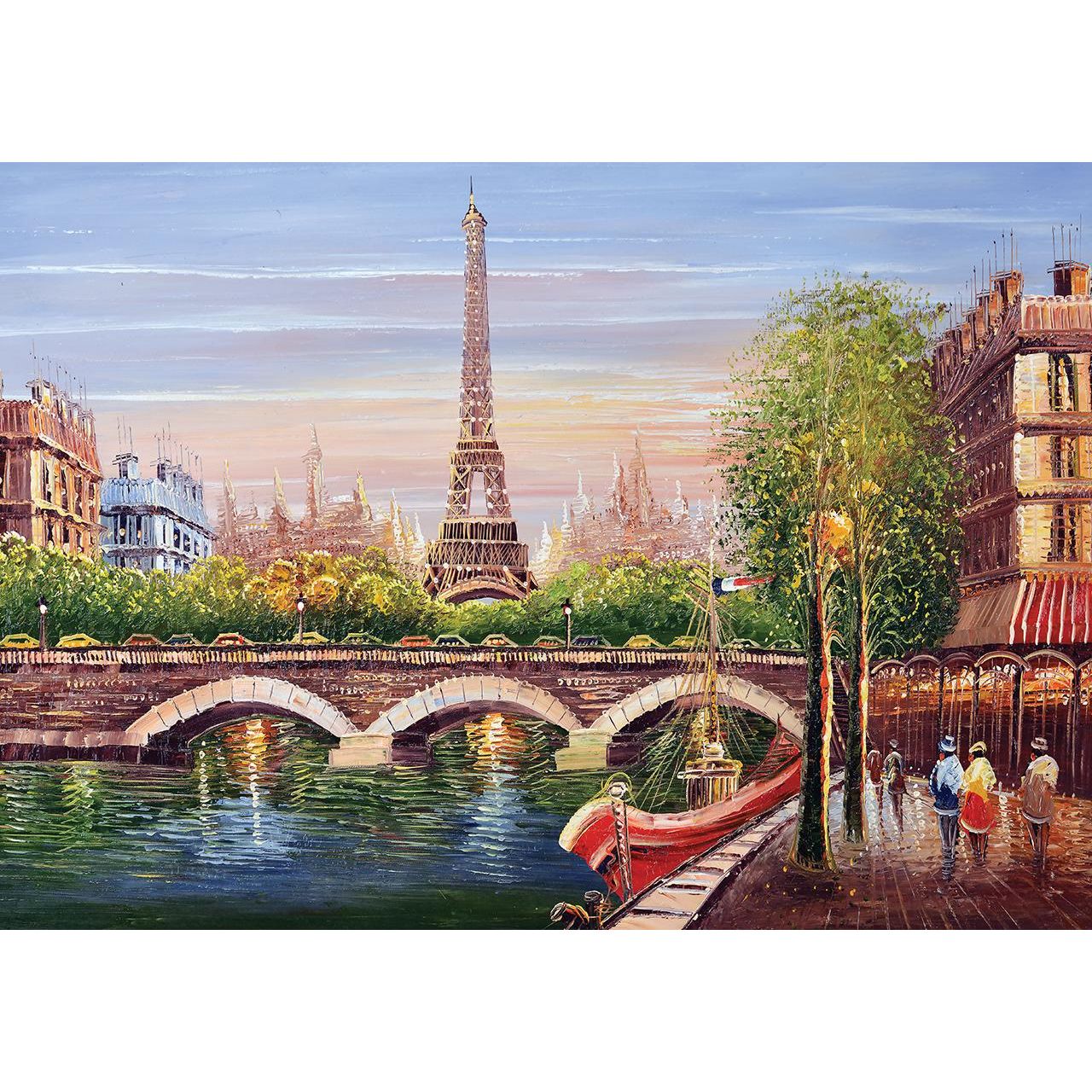 KS Games Seine River Paris Puzzle - 500 Pieces